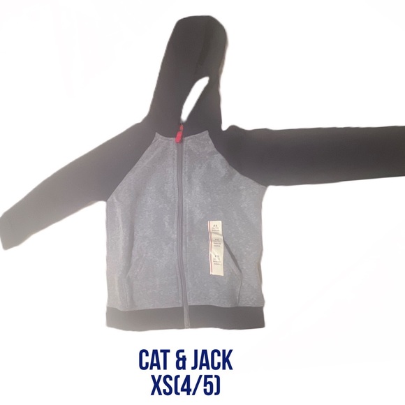 Cat & jack blue hoody perfect for spring days and summer evenings! - Picture 1 of 1